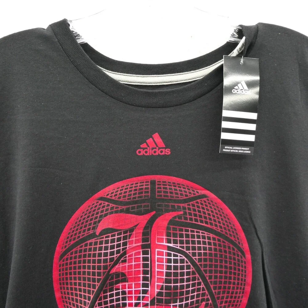 Louisville Cardinals‎ Shirt Mens Large Black Adidas College Basketball Tee New